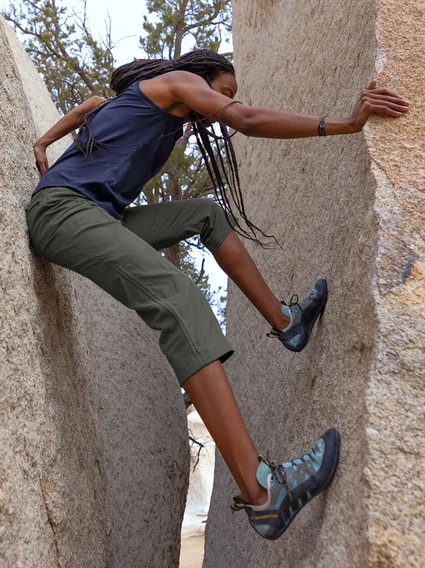 Title Nine Recycled Clamber 2.0 Capris>Women Upf Clothing