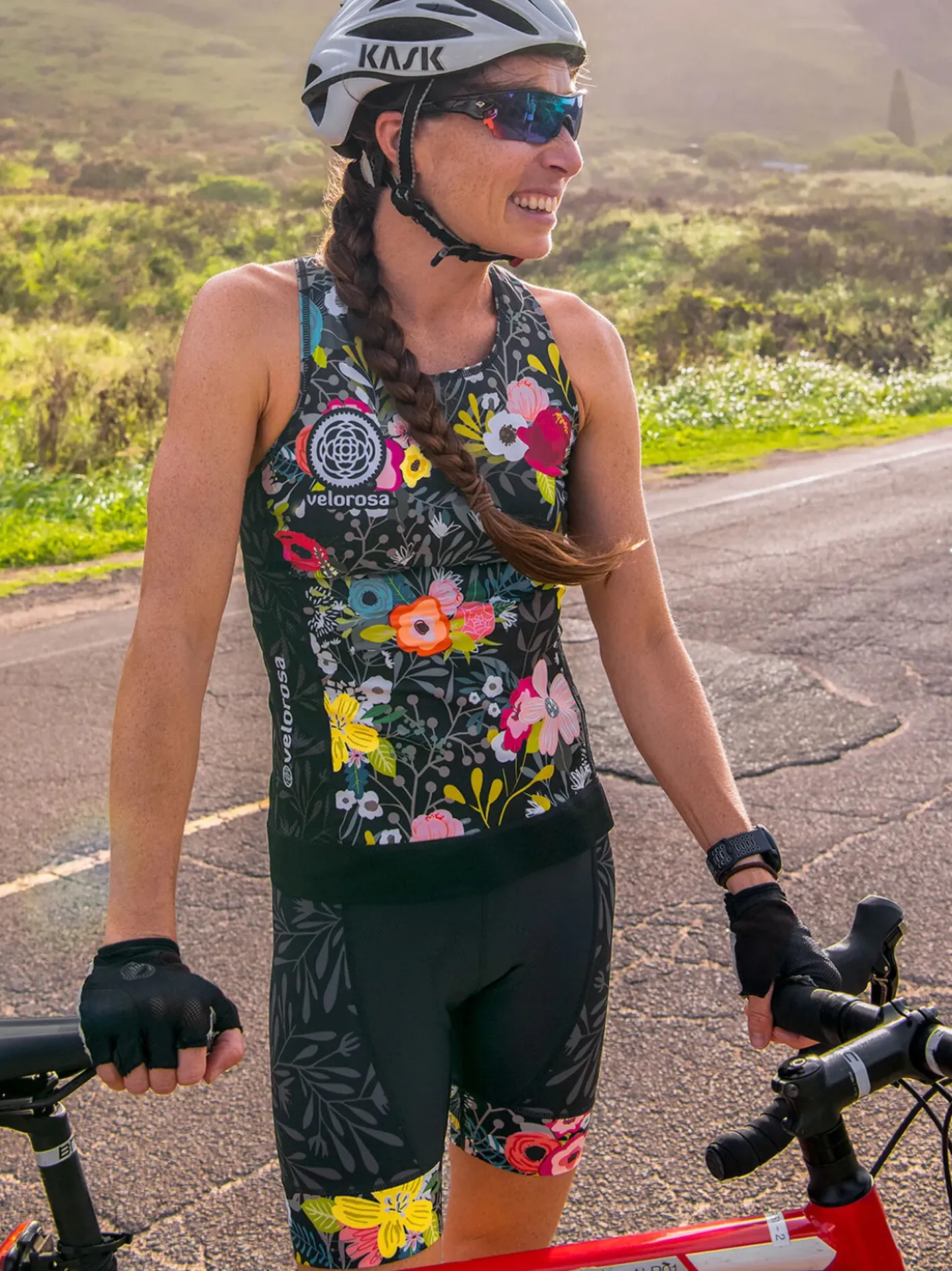 Title Nine Ride Relentless Cycling Shorts - Night Garden>Women Bottoms Finder
