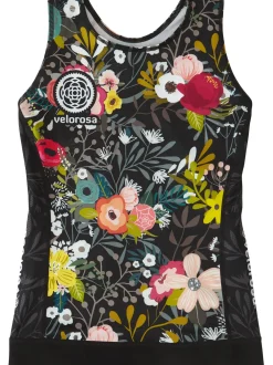 Title Nine Ride Relentless Cycling Tank Top - Night Garden>Women Tank Tops