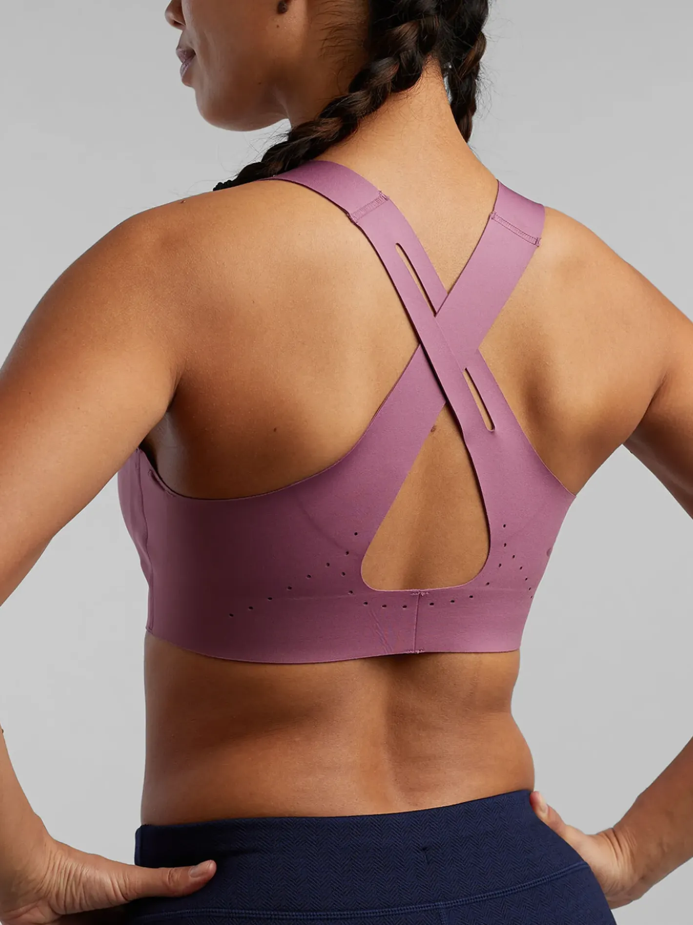 Title Nine Run It All 2.0 Cross Back Sports Bra>Women Sports Bras