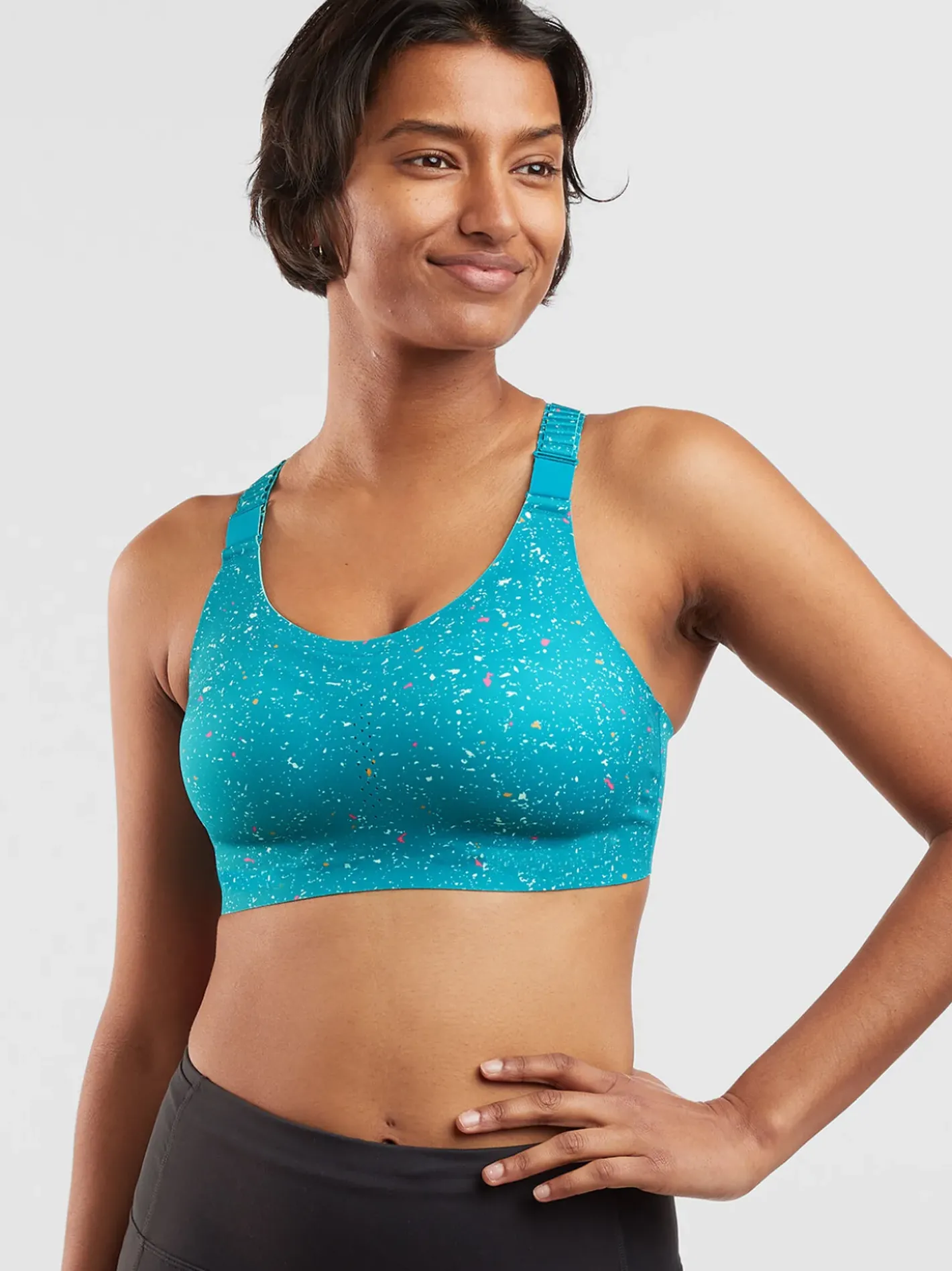 Title Nine Run It All 2.0 Racerback Sports Bra>Women Sports Bras