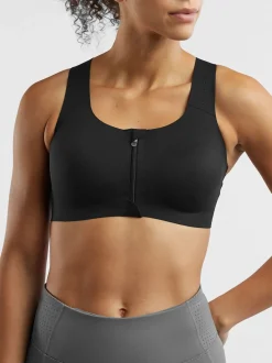 Title Nine Run It All 2.0 Zip Front Sports Bra>Women Sports Bras