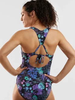 Title Nine Selkie High Neck One Piece Swimsuit - Amazonia>Women Swim For A, B & C Cup