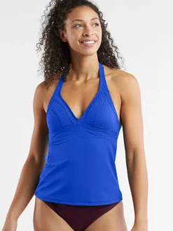 Title Nine Set It And Forget It Halter Tankini Top>Women Tankini Tops