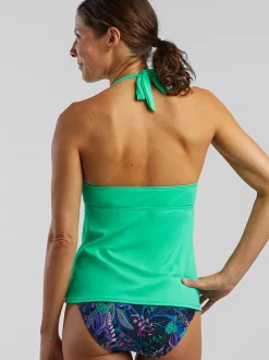Title Nine Set It And Forget It Halter Tankini Top><noscript><img width=