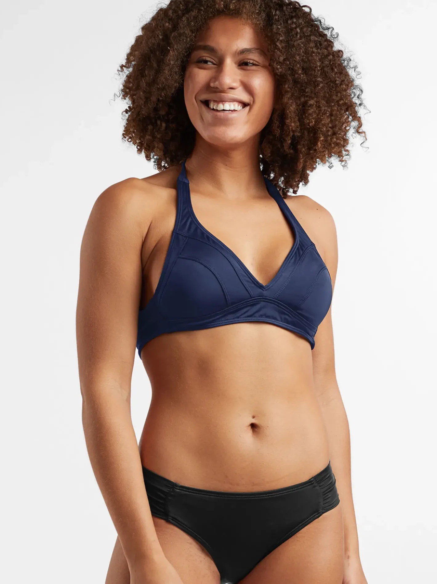 Title Nine Set It And Forget It Halter Bikini Top>Women Bikini Tops