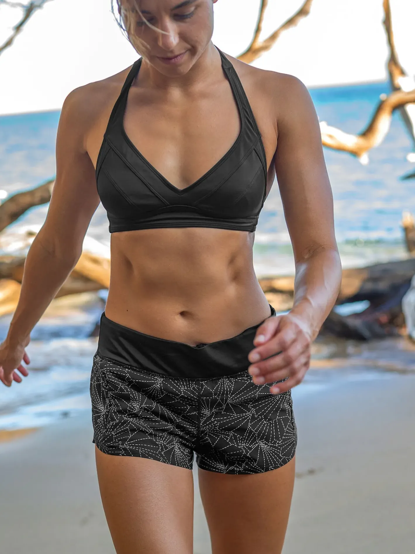 Title Nine Set It And Forget It Halter Bikini Top>Women Bikini Tops