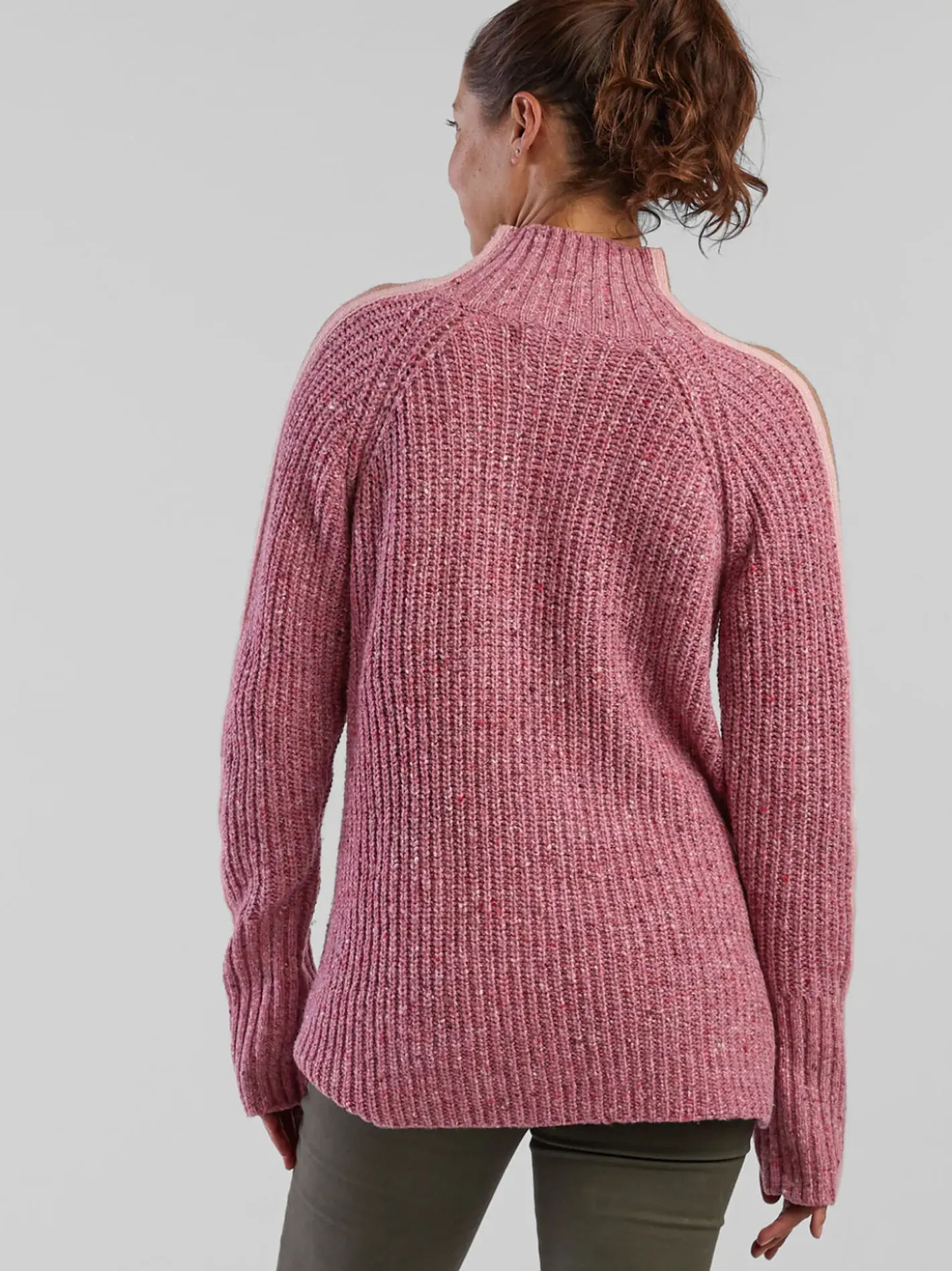 Title Nine Snowcat 1/4 Zip Sweater>Women Long Sleeve Tops