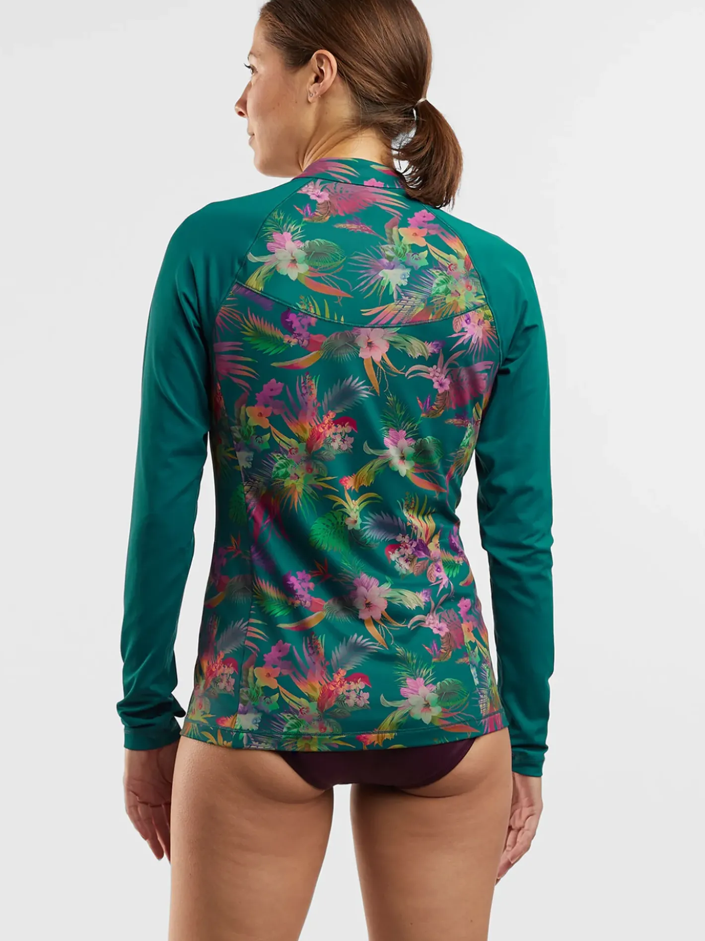 Title Nine Sunbuster 1/4 Zip Long Sleeve Sun Shirt - Molokai>Women Rash Guards, Sun Shirts & Swim Shirts