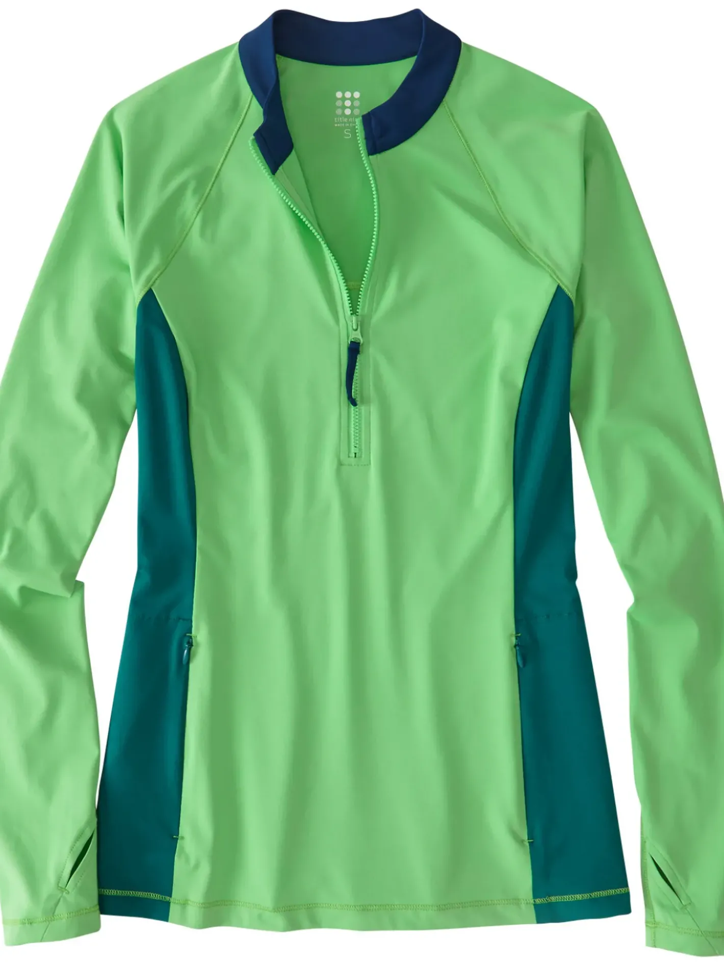 Title Nine Sunbuster 1/4 Zip Long Sleeve Sun Shirt - Solid>Women Rash Guards, Sun Shirts & Swim Shirts