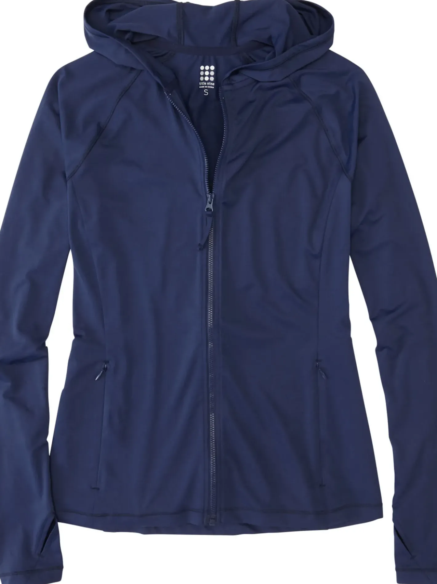 Title Nine Sunbuster Full Zip Hoodie - Solid>Women Swim Cover Ups