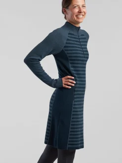 Title Nine Super Power 1/4 Zip Dress - Colorblock><noscript><img width=