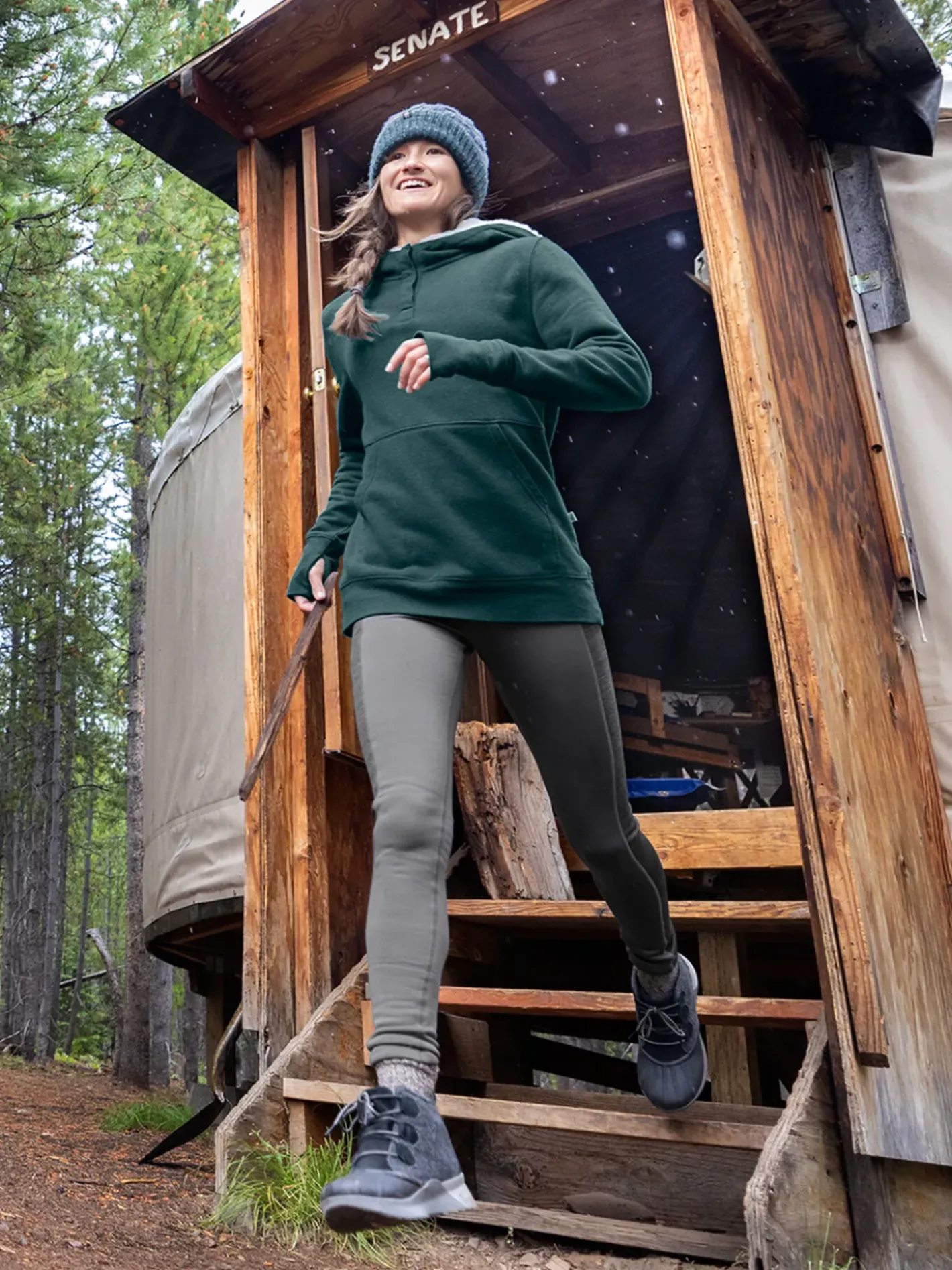 Title Nine Tailgate Hoodie>Women Long Sleeve Tops