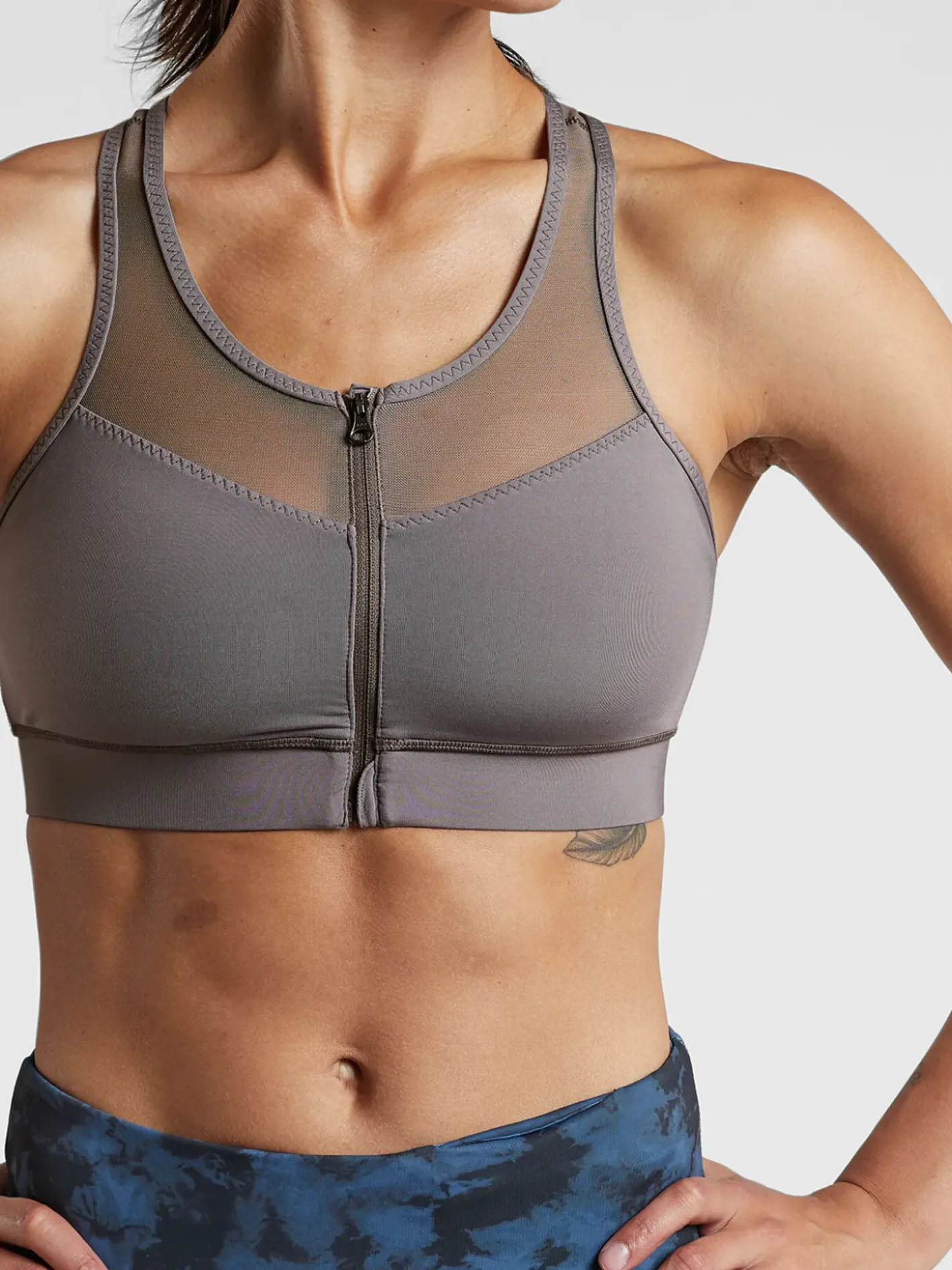 Title Nine Terminator Zip Front Sports Bra>Women Sports Bras