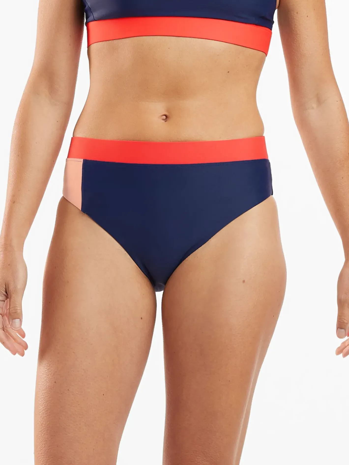 Title Nine Tideturn High Waisted Bikini Bottom>Women Bikini Bottoms