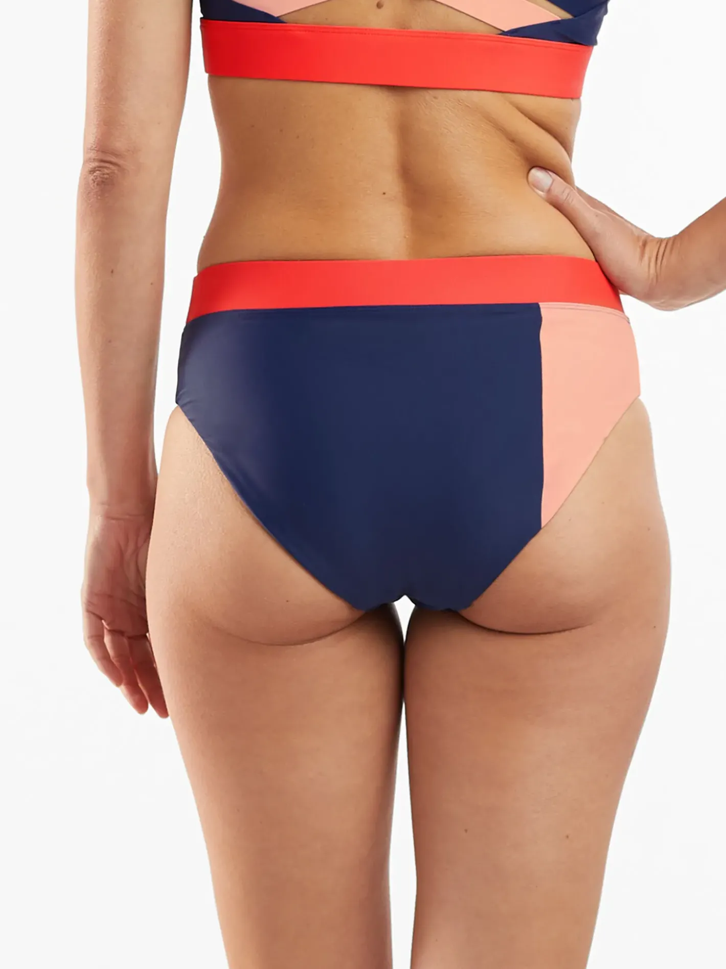 Title Nine Tideturn High Waisted Bikini Bottom>Women Bikini Bottoms