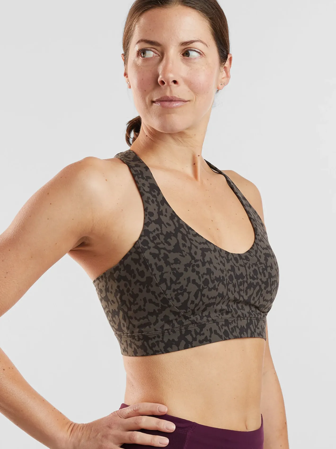 Title Nine Twister Strappy Bra>Women Sports Bras