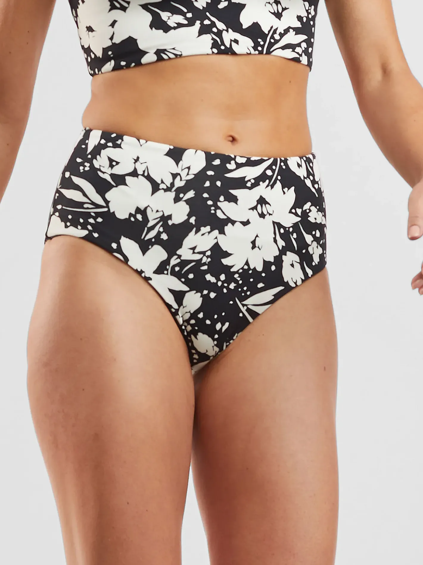 Title Nine Two-Fer Reversible Bikini Bottom - Leilani Print>Women Bikini Bottoms