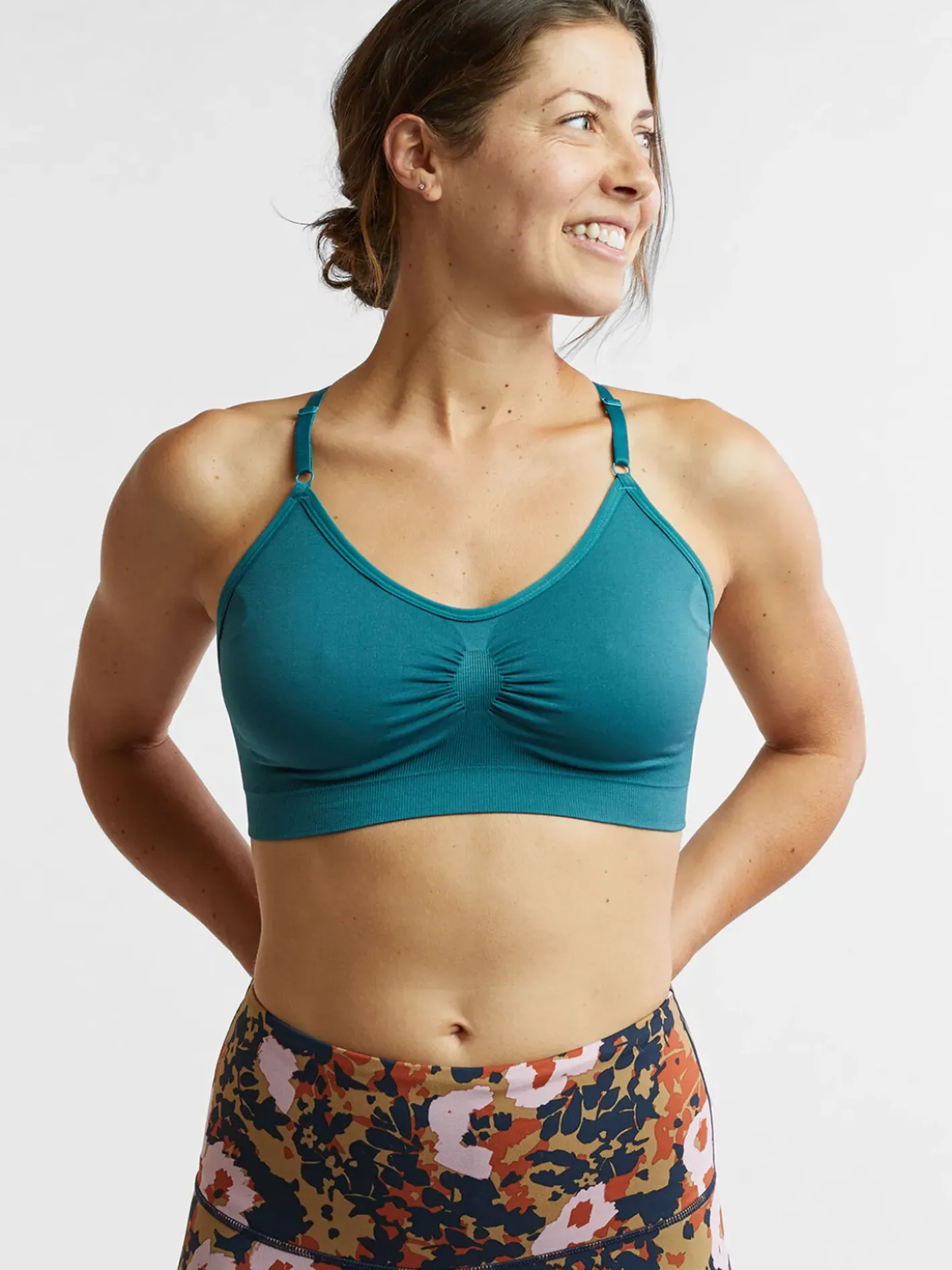 Title Nine Wanna Sweat Racerback Bra>Women Sports Bras
