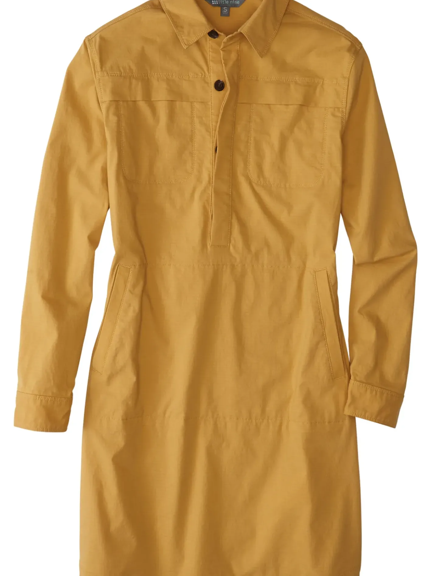 Title Nine Wren Utility Shirt Dress - Solid>Women Dresses