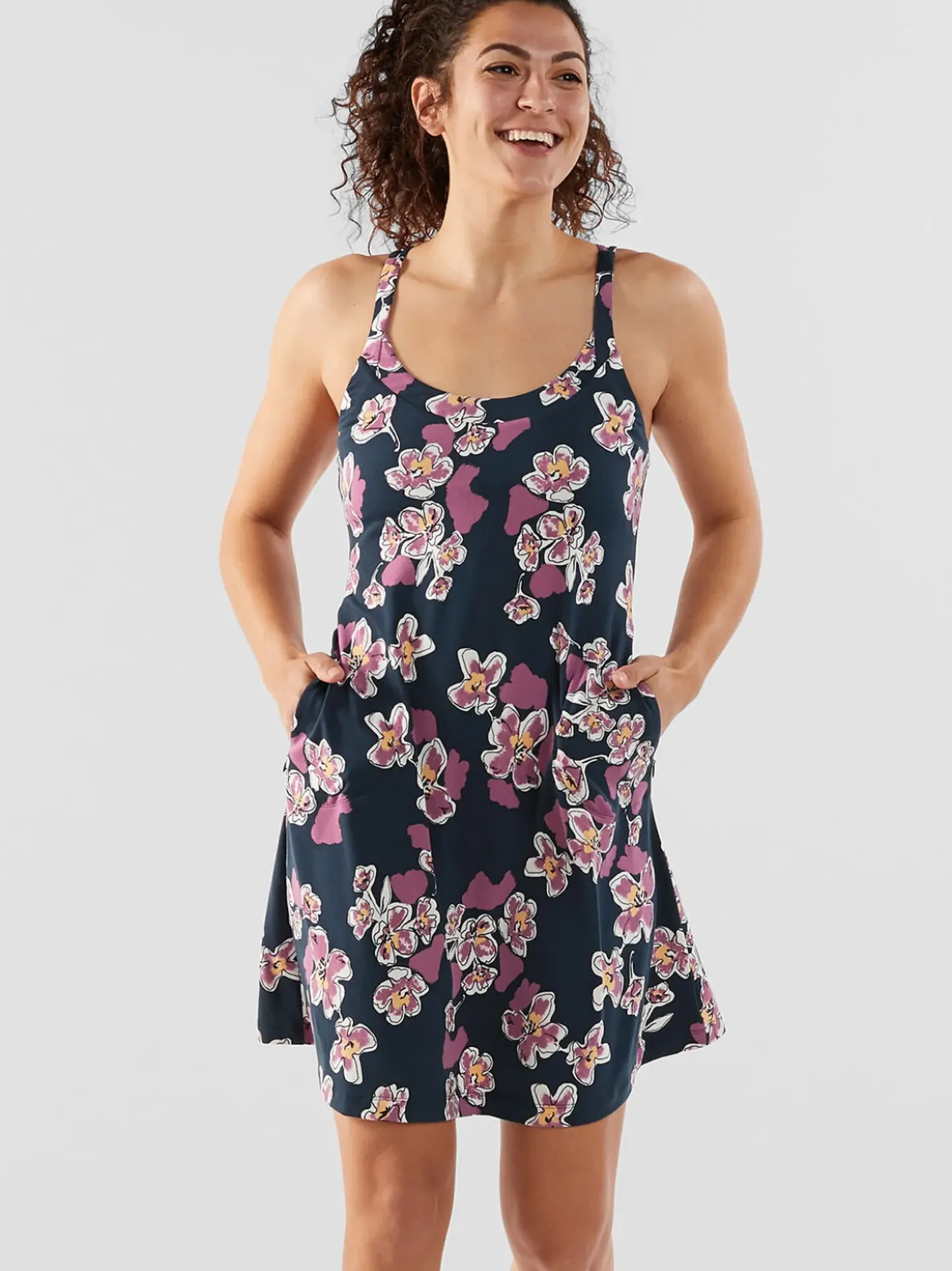 Title Nine Yes Dress - Flora>Women Dresses